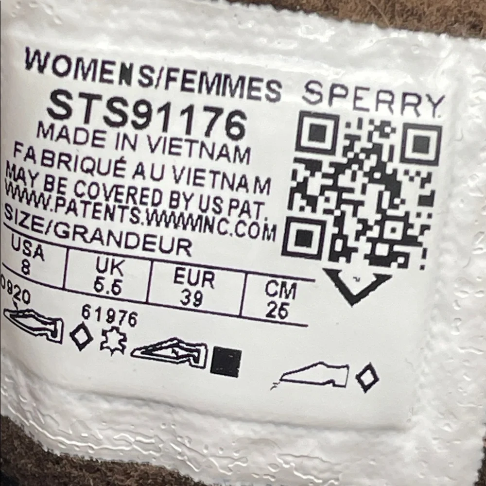 Sperry Women’s Waterproof Duck Boots Size 8 Dark Brown - Picture 12 of 16